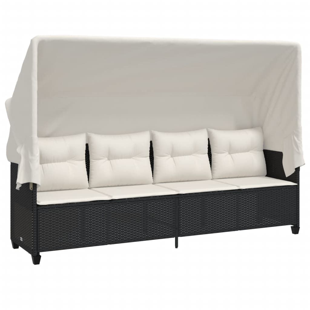 VidaXL 368335, Lounge, Obite siedzisko, Technorattan, Stal, Zdjęcie produktu 