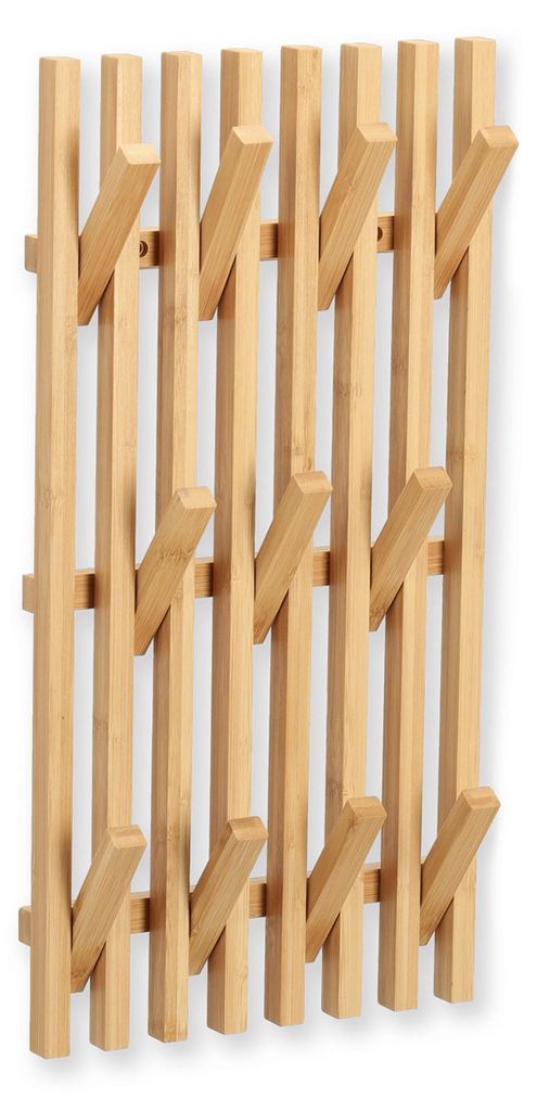 Zeller Present 13827, Wand-montiert, Bambus, 11 Haken, Produktbild 