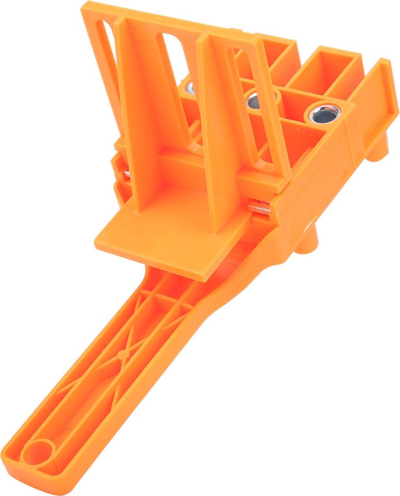 41-teiliges Set Tischler-Holzbohrlehren, DIY-Geradbohrloch-Finder, Holzbearbeitungszubehör, Orange