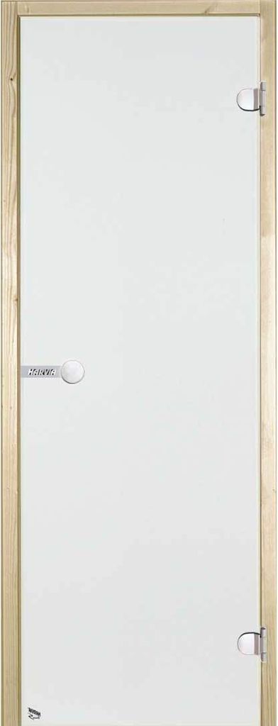 Dveře do sauny Harvia Frame – borovice / čiré sklo / 70 x Obrázek produktu 