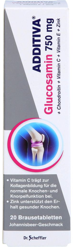Additiva Glukozamina 750mg, 20 tabletek Zdjęcie produktu 