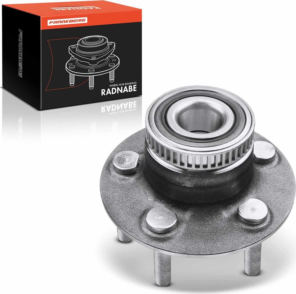 Frankberg 1x Radnabe Radlagersatz Hinterachse beidseitig für Chrysler Cirrus Sebring Cabriolet Stratus Dodge Plymouth