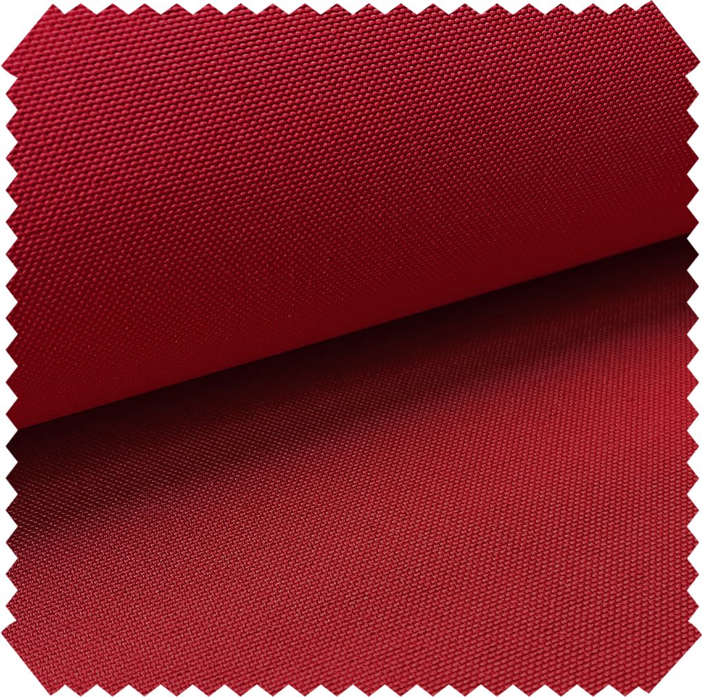 novely CARACAS SUN CONTROL UV++ - Sanitized Outdoor-Stoff - Wetterfester Olefin Möbelstoff - Pflegeleichte Meterware 1 lfm - Farbe: 04 Dunkelrot