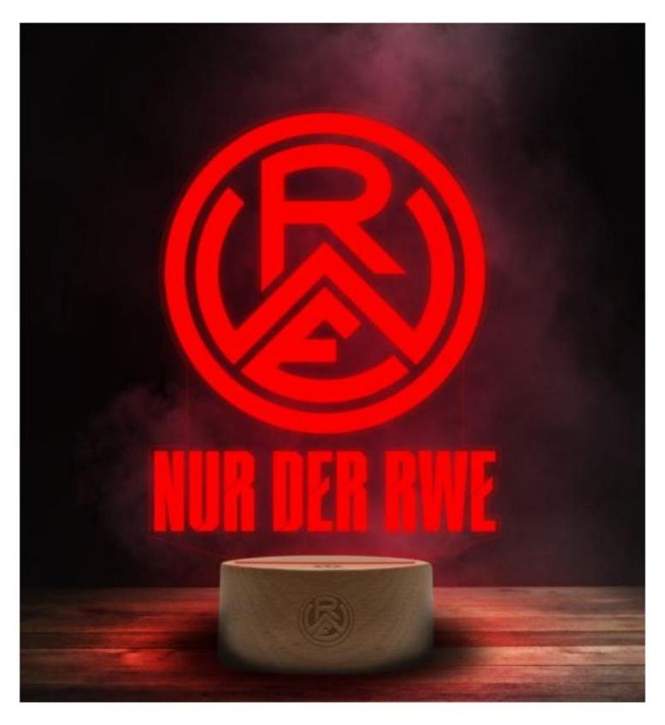 Rot-Weiss Essen LED Licht "Nur der RWE" Produktbild 