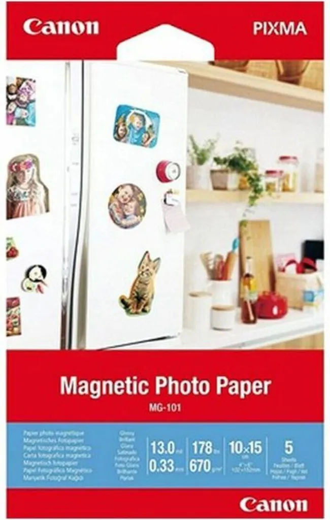 Papier photo brillant 10x15 Canon 3634C002 pour imprimante jet d'encre