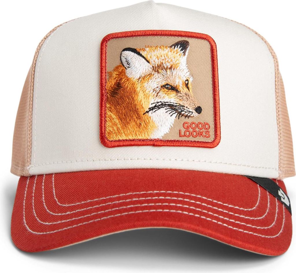 Goorin Bros. Tricolor Fox Trucker Cap Original Recipe Tri Tone multicolor