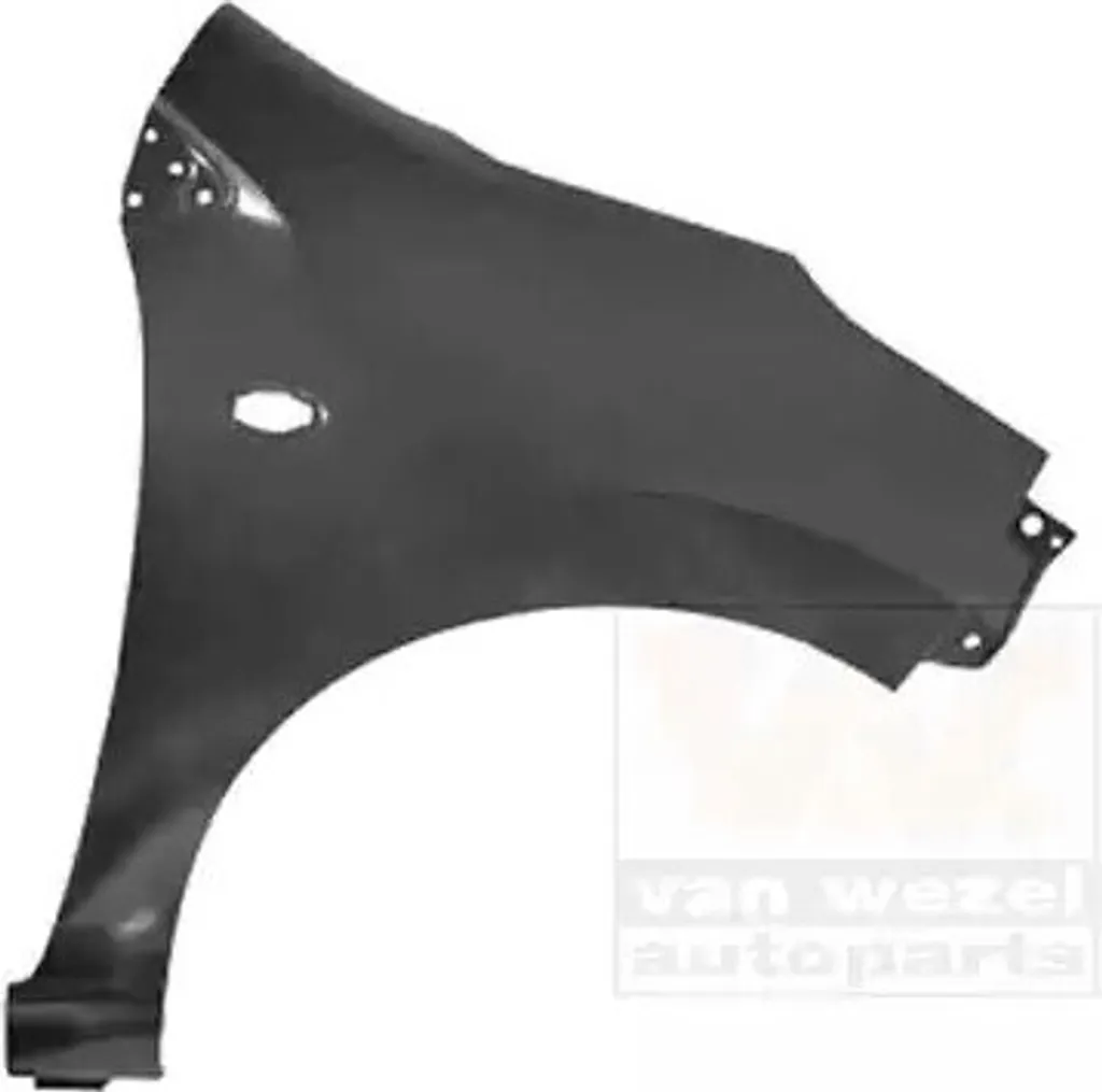 Aile avant droite VAN WEZEL 3357656 en acier prêt à peindre pour Alto