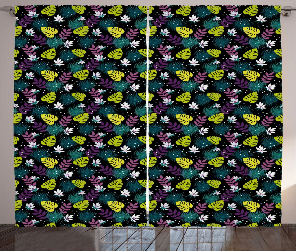 Rideau Anti-Vis-à-Vis 280x225 cm, Solution Déco Tropicale Universelle