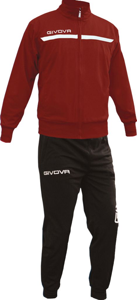 Sportanzug Givova Tuta One Full Zip Rot 2xl