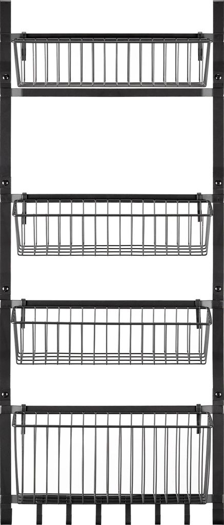 Navaris Gewürzregal für die Tür - Türregal für Gewürze - Gewürzhalter Gewürz Regal an der Tür hängend - vielseitiger Organizer für Küch...