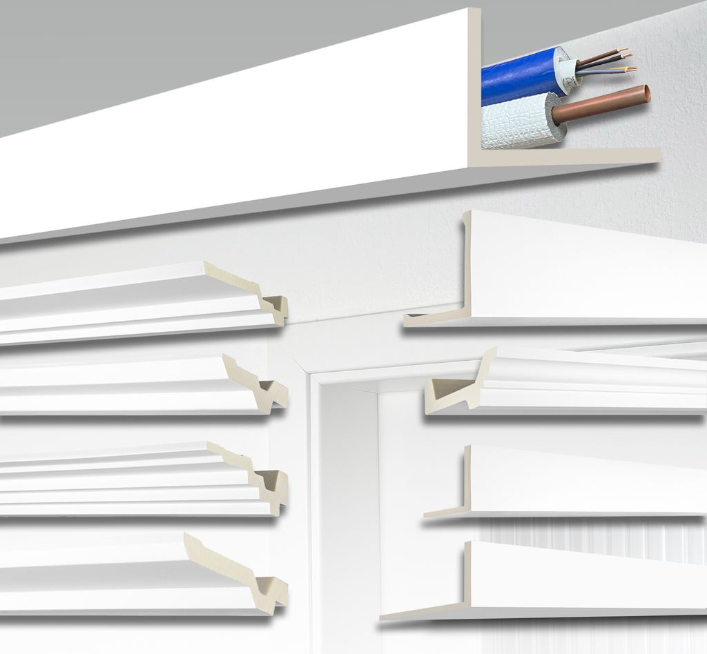 HEXIM Kabel- und Rohrabdeckung 2000x160x90mm, 1STK Produktbild 