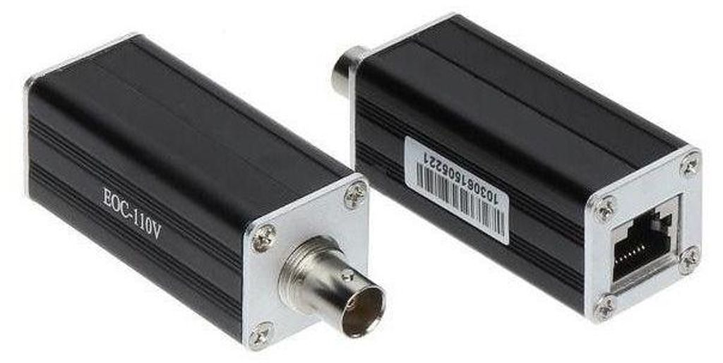 Ethernet/Coaxial Transmission Kit EOC-110KIT 200m (2pcs) Produktbild 