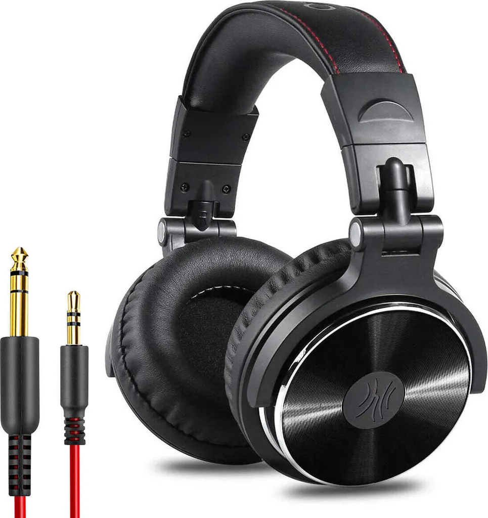 Casque d'Écoute Filaire pour DJ et Créateurs OneOdio Pro-10 Noir