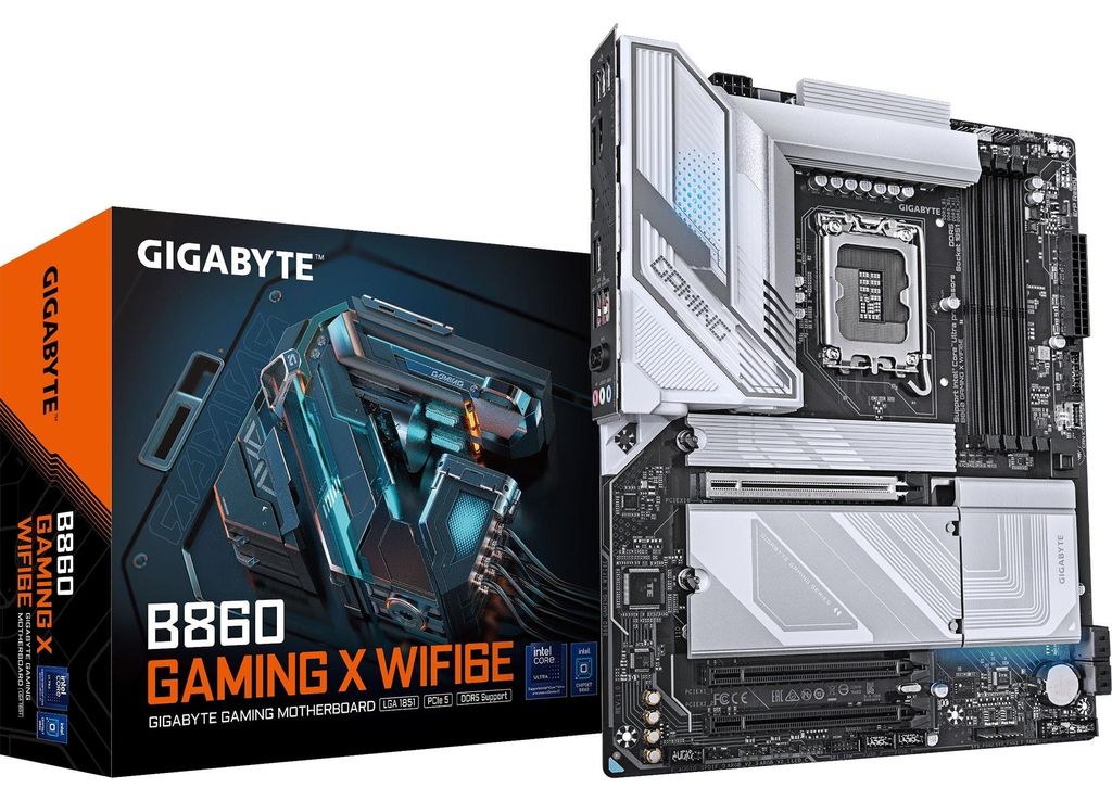 GIGABYTE B860 GAMING X WIFI6E Mainboard - Intel Core Ultra Produktbild 