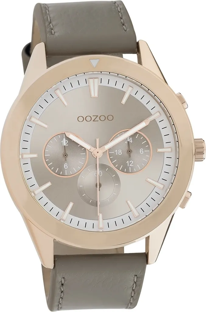 Orologio Oozoo D2UOC10802: Un Istante di Eleganza Grigia al Tuo Polso
