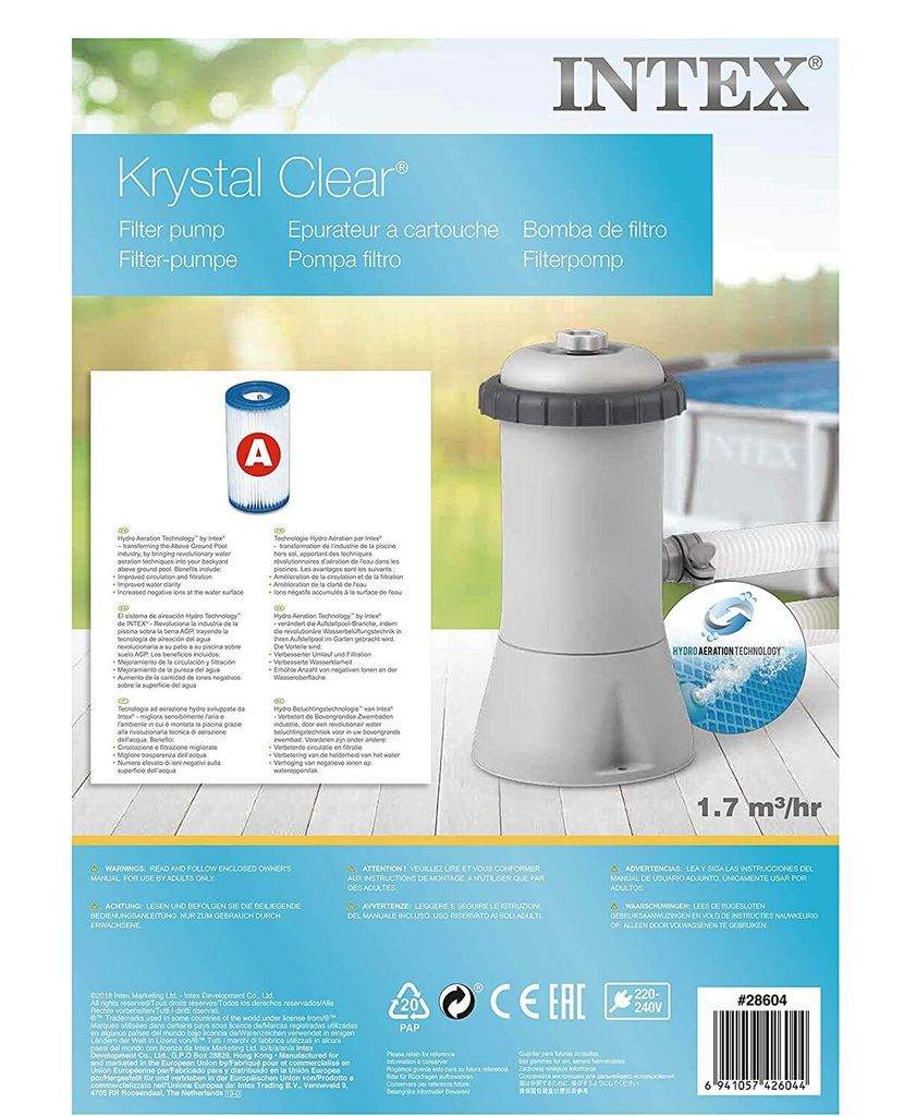 Filtračné čerpadlo (220-240 V) Obrázok produktu 3