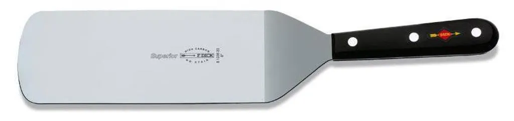 F. DICK Superior 8133520 Spatule coudée 20 cm en acier de haute qualité