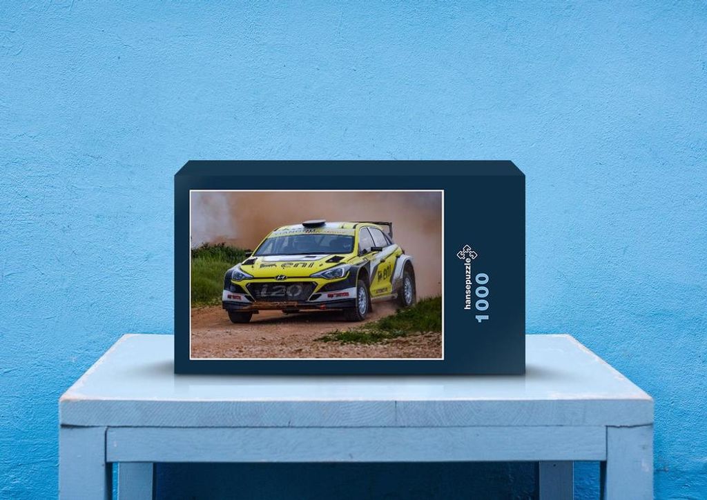 hansepuzzle 75919 - Rallye Puzzle, 1000 Teile, Fortbewegung, 60,0 x 46,0cm mit hochwertiger Aufbewahrung, Kartonbox und wiederverschließbarem Beutel