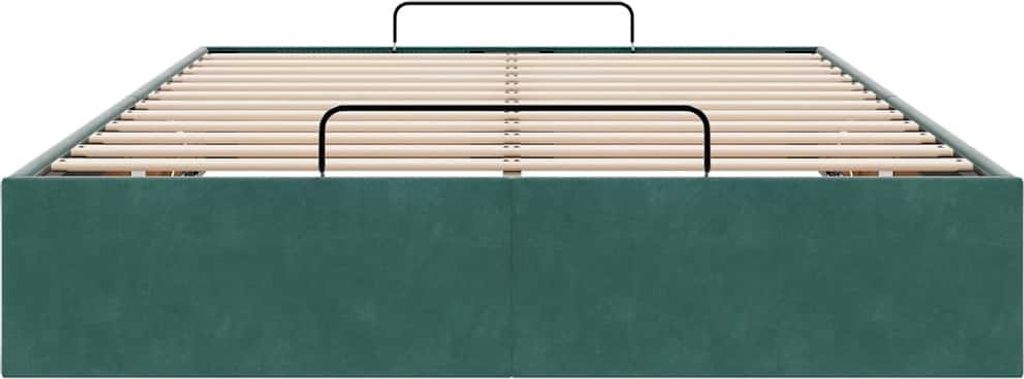 Design Ottoman-Bett ohne Matratze Dunkelgrün | Kaufland.de