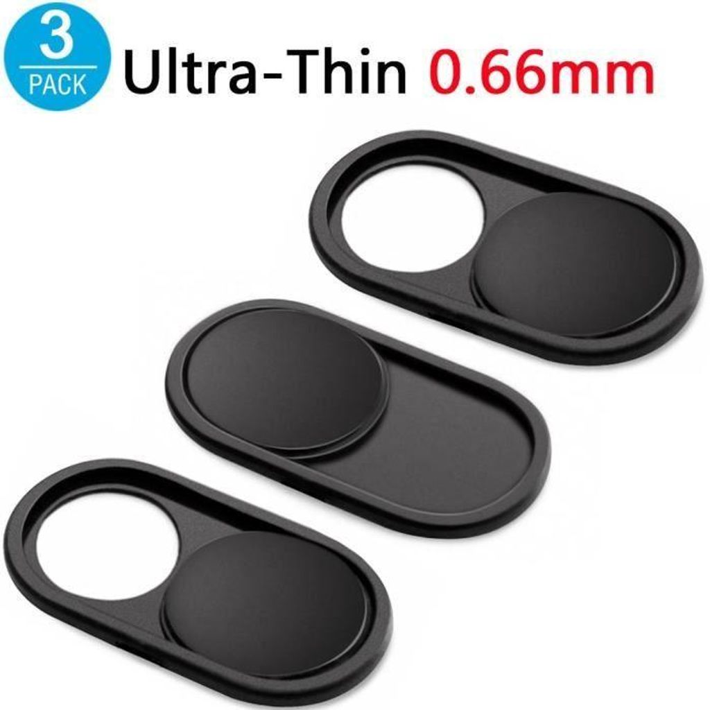 Webcam-Abdeckung aus Metall mit Schiebemechanismus, ultradünn (0,66 mm) | Kameraabdeckung für MacBook Pro, MacBook Air, Mac, PC, Surf