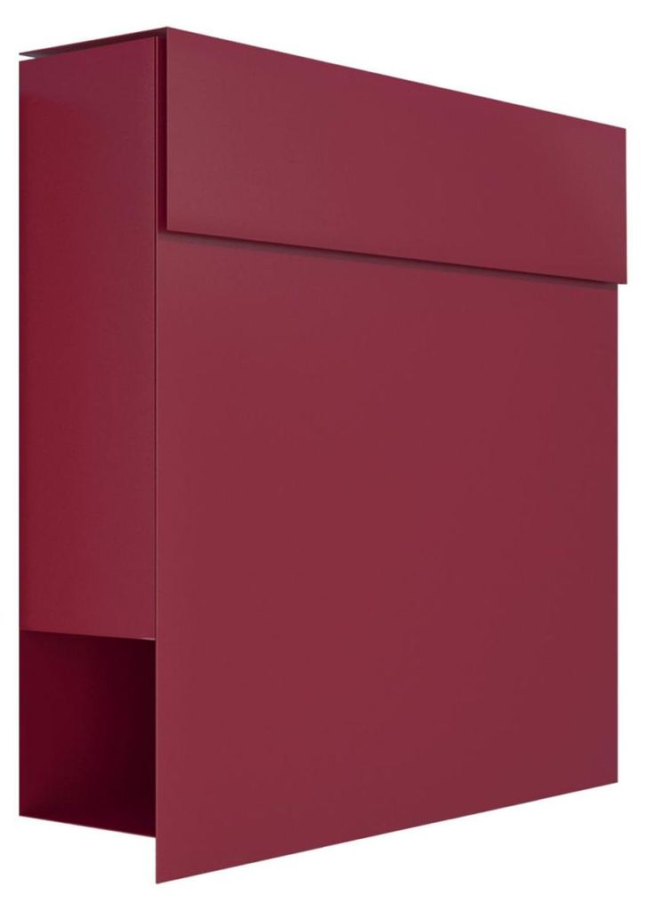 Wandbriefkasten Manhattan in Rot Produktbild 