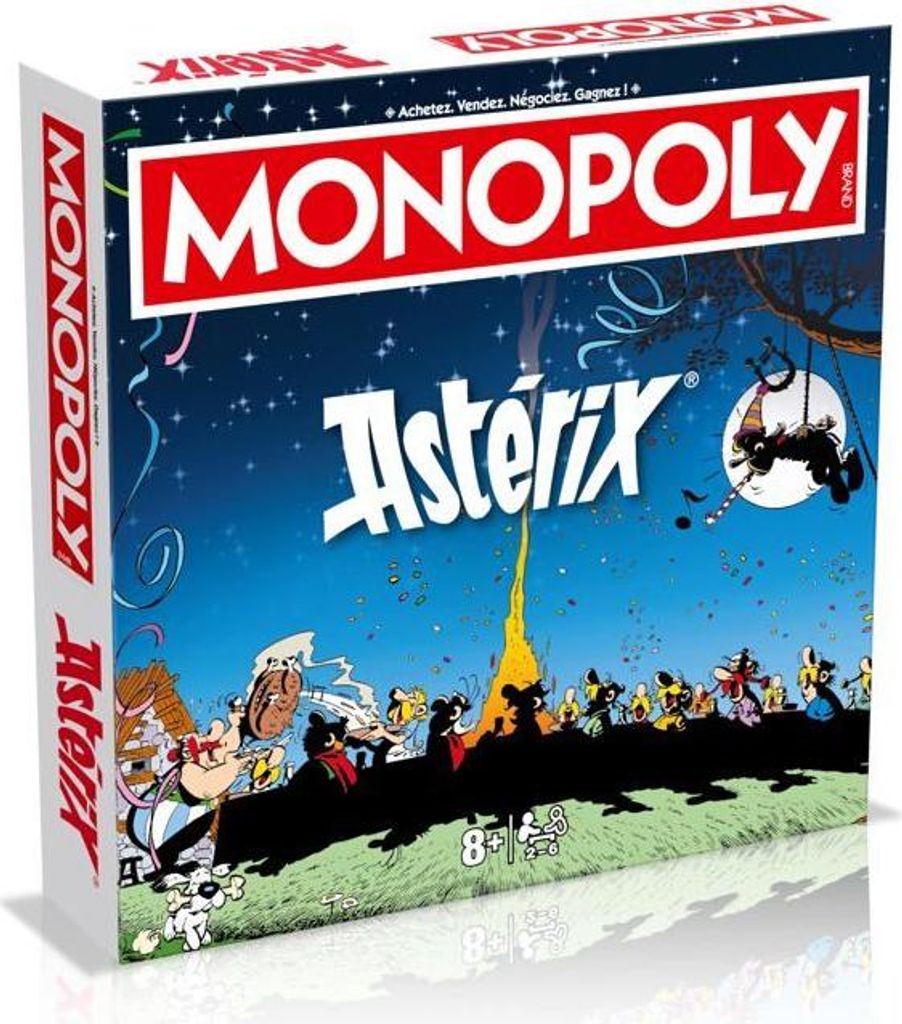 Monopoly Astérix, Jeu de Société, Winning Moves, Dès 8 ans, Image du produit 