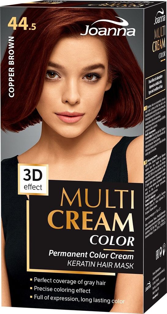 JOANNA Multi Cream Color Haarfärbemittel 44,5 Kupferbraun Produktbild 