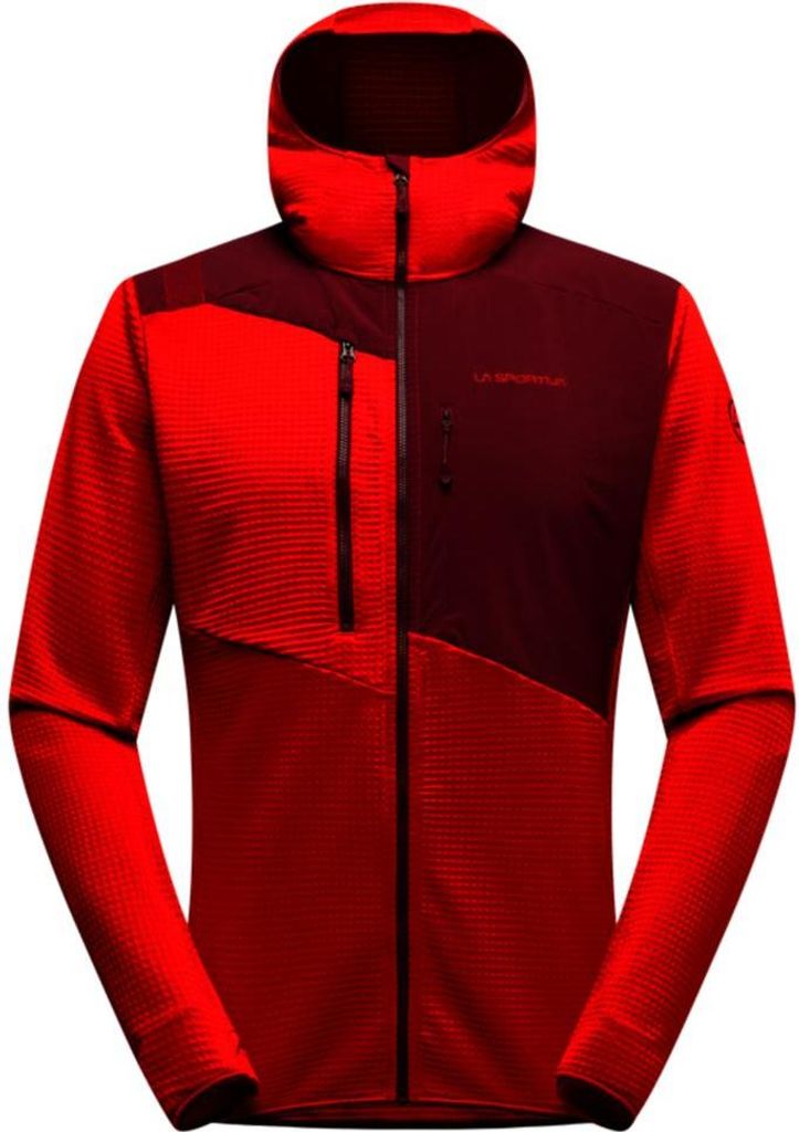 Lucendro Thermal Hoody M, Mountaineering Fleece, Herren - La Sportiva, Größe:XXL, Farbe:R24R25-Mountain Red/Redwood