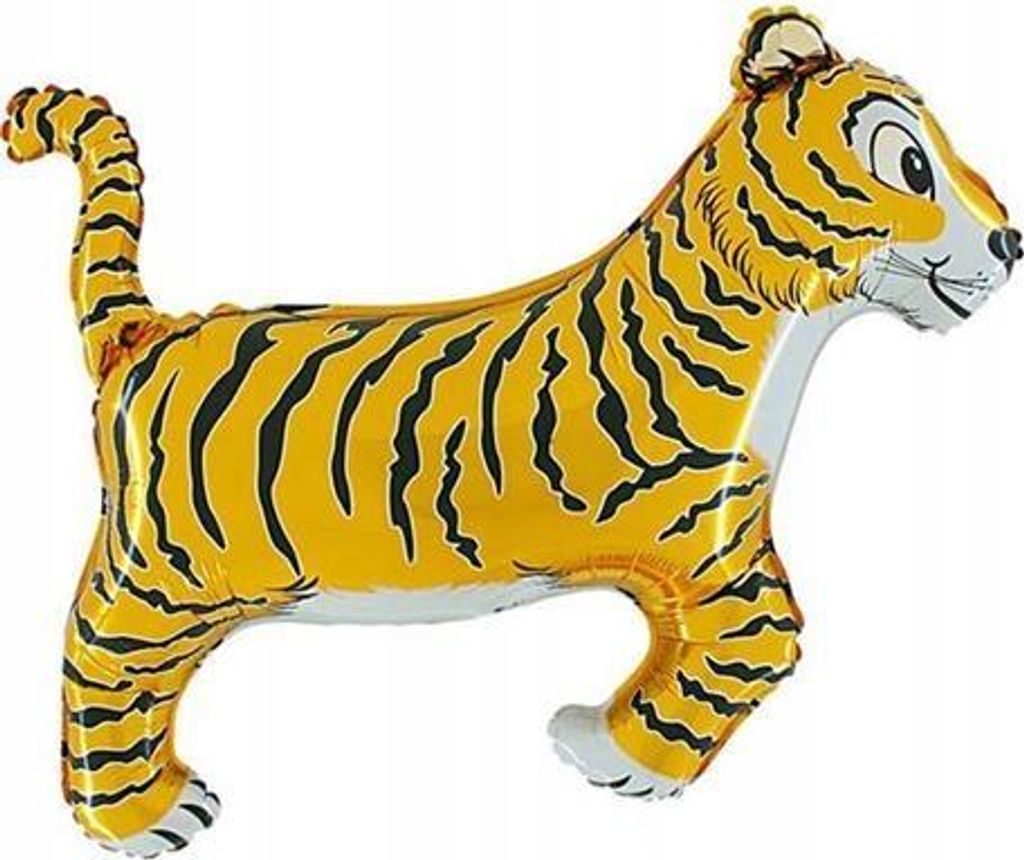 Tiger-Folienballon 21"", 1 Stk.