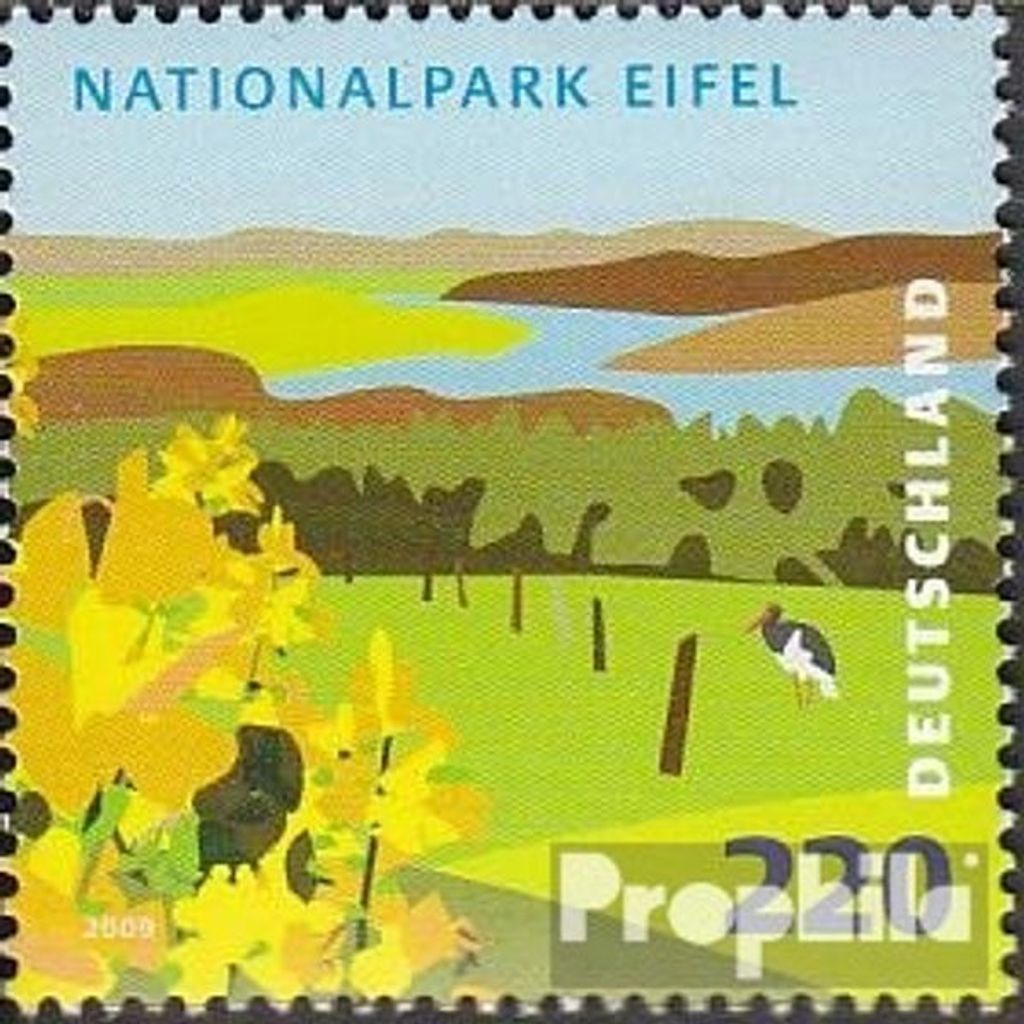 Briefmarken BRD (BR.Deutschland) 2009 Mi 2737 (kompl.Ausg.) postfrisch Nationalpark Eifel