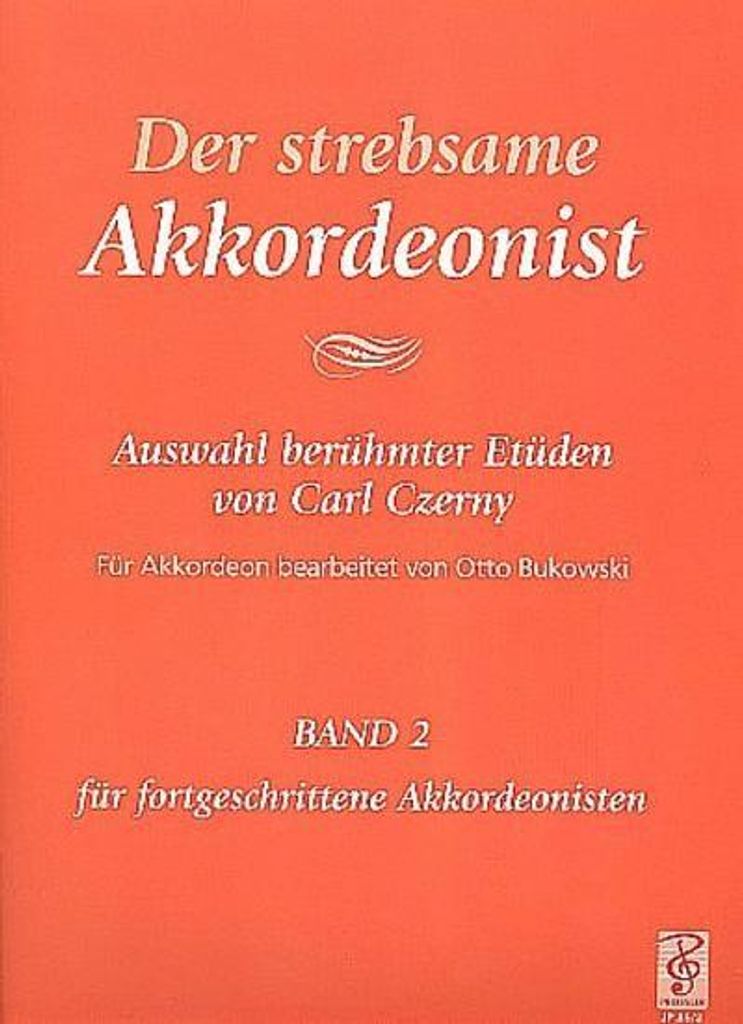 Der strebsame Akkordeonist Band 2 - Auswahl berühmter Etüdenfür Akkordeon