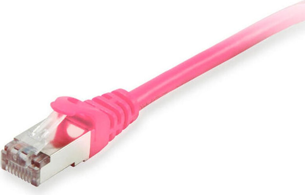 Equip Patchkabel Cat6A S/FTP 2xRJ45 3.00m pink LSZH Polybeutel