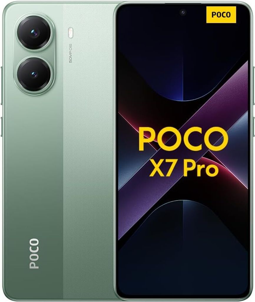 POCO X7 Pro 5G Smartfon 8/256GB Zielony Zdjęcie produktu 