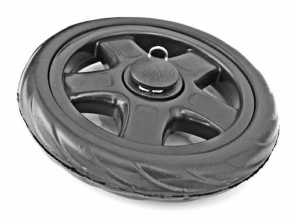 GKA 2 Stück Ersatzrad Rad für Kinderwagen Einkaufstrolley Produktbild 3