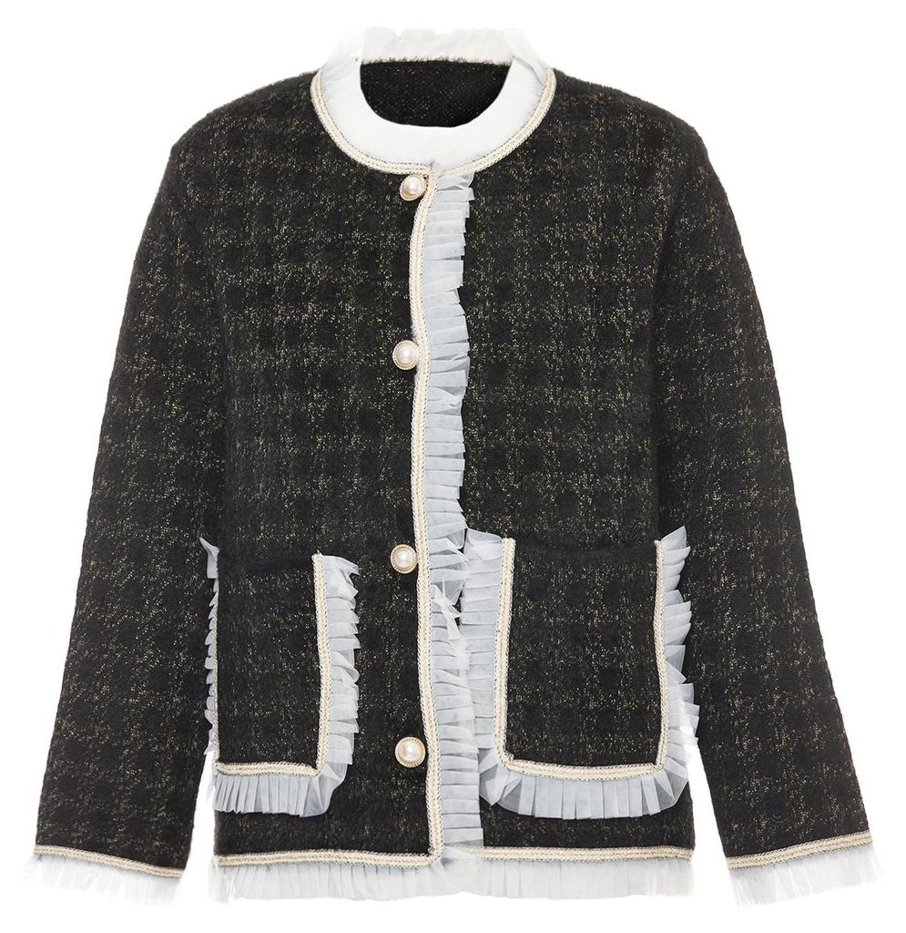 LYNNEA damen strickjacke - Schwarz, M