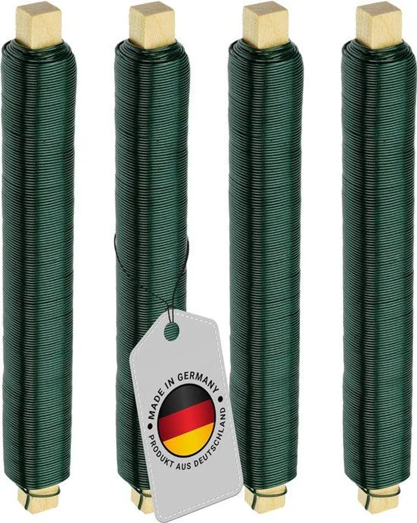 Fil de fer galvanisé anti-rouille 35m pour tuteurer vos plantes fragiles