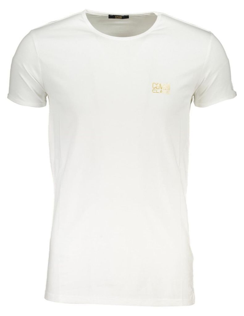 Cavalli Class Herren T-Shirt Weiß : Größe - XL Größe: XL