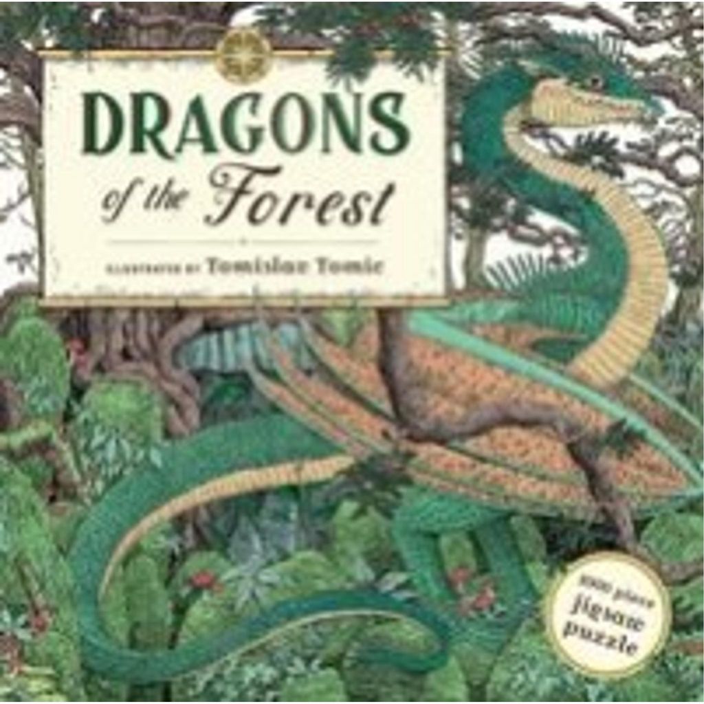 I draghi della foresta. puzzle da 1000 pezzi Immagine del prodotto 