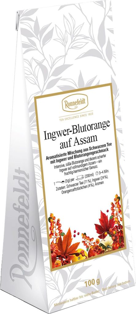 Ingwer-Blutorange auf Assam 100g