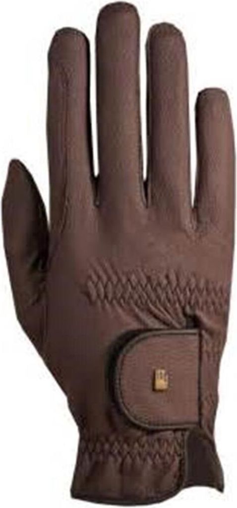 Roeckl Reithandschuh Roeck-Grip Handschuh Mokka/ Natur 6
