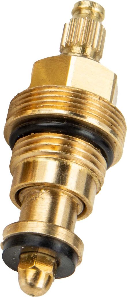 tecuro Universal Ventil Oberteil für Zweigriff-Armaturen und Ventile, 3/8 Zoll - Messing