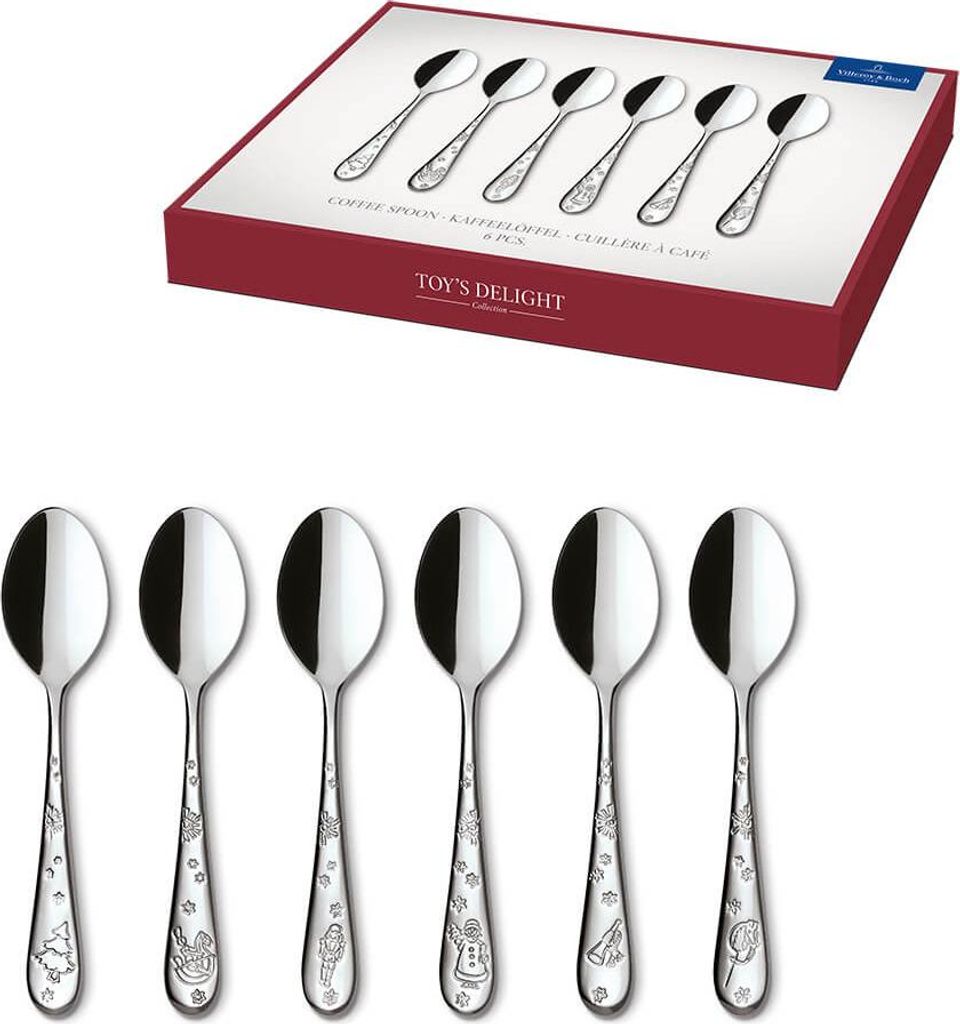 Villeroy & Boch Kaffeelöffel-Set Toy\\\'s Delight BHT Produktbild 