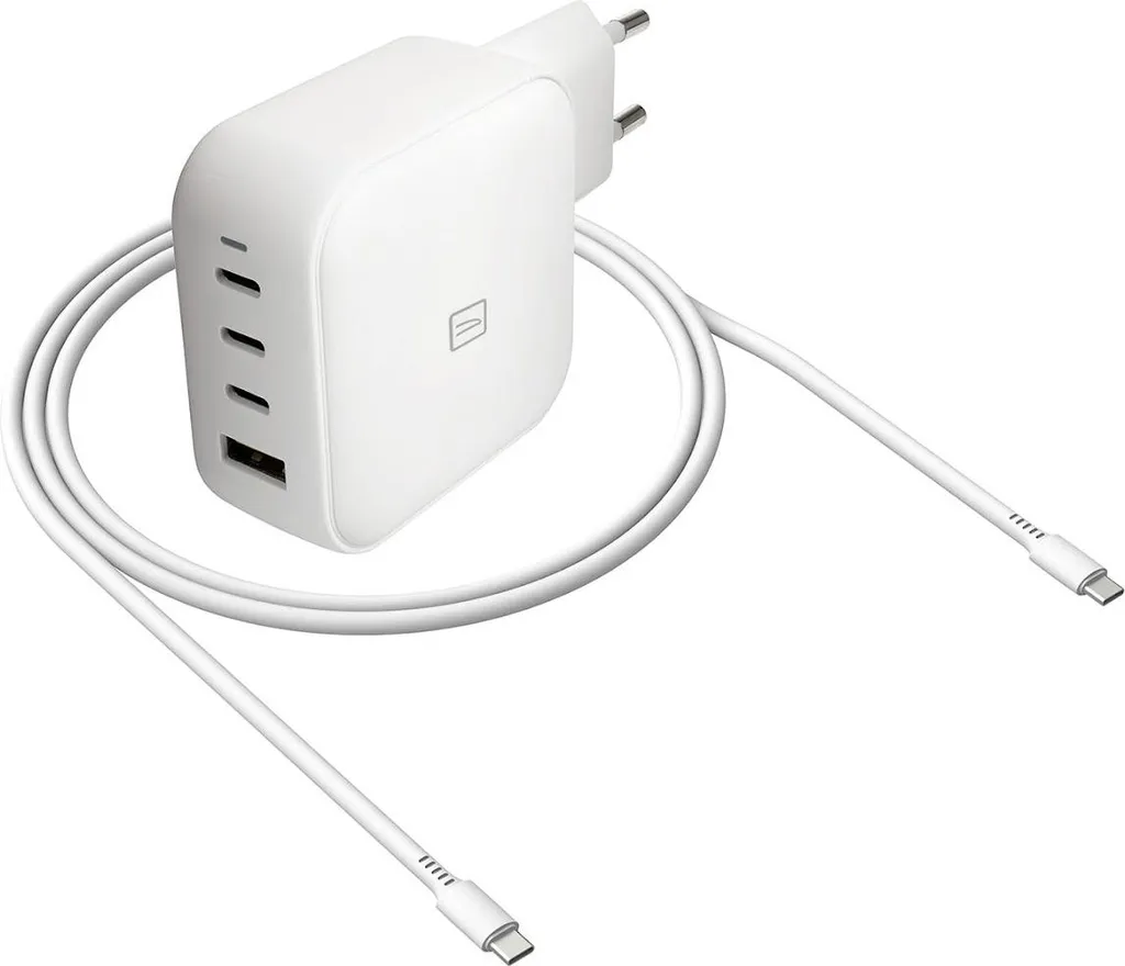 Chargeur Tucano 100W GaN : fini l'attente avec la charge 4 ports