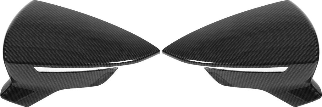 Paar Rückspiegelschutzschutzabdeckungen links rechts Ersatz für Sitzplatz Leon MK3 5f St. Fr CUPRA 2013-2019Carbon Faserstil