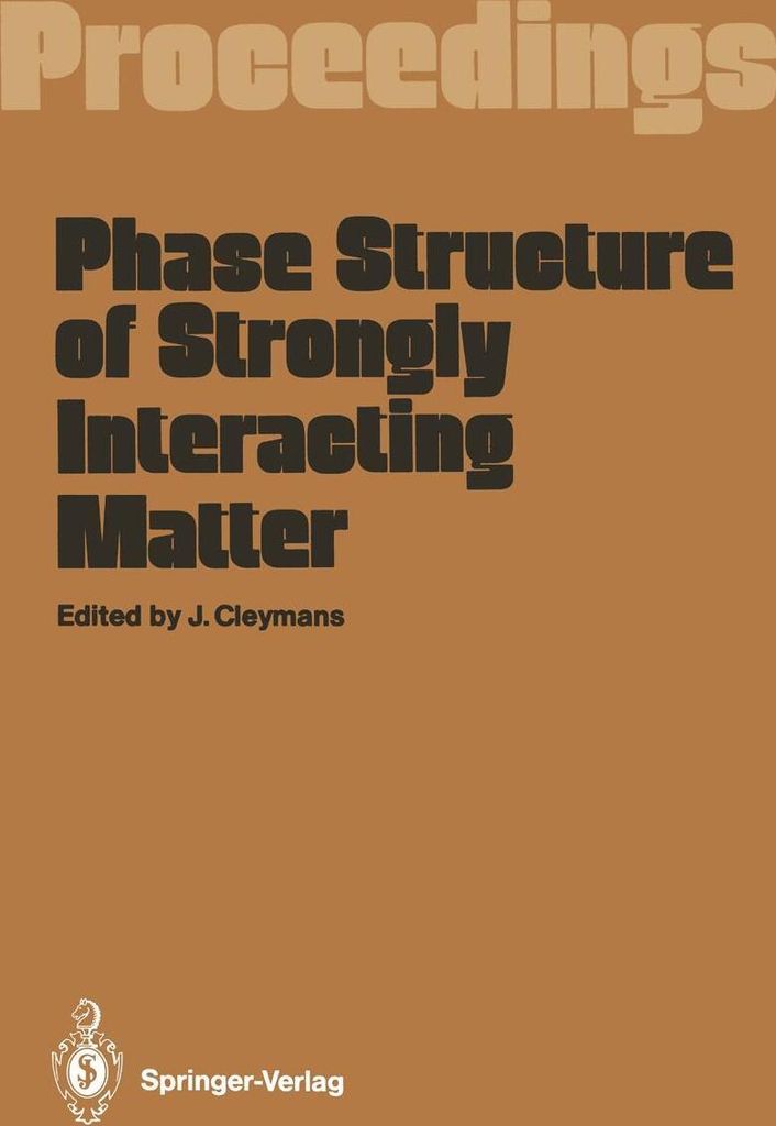 Phase Structure of Strongly Interacting Matter