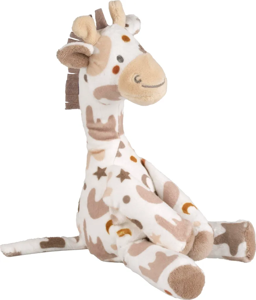 Girafe Gino Happy Horse - Peluche Design Rétro au Toucher Soft Unique