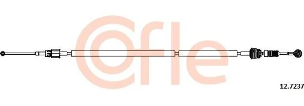 Câble de Vitesse pour Réparation Boîte Manuelle Linea COFLE 12.7237