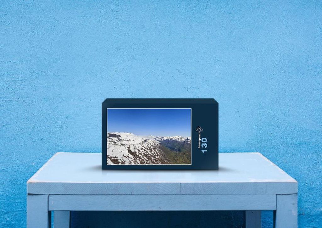 hansepuzzle 66785 - Norwegen Puzzle, 130 Teile, Natur, 28,7 x 20,0cm mit hochwertiger Aufbewahrung, Kartonbox und wiederverschließbarem Beutel