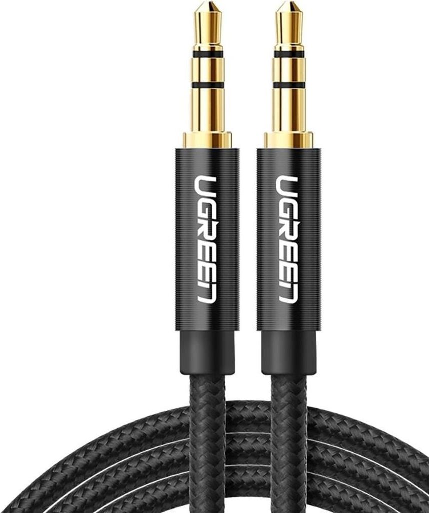 Câble Ugreen AUX mini jack 3,5 mm mâle vers mâle, 2 m - Image du produit 