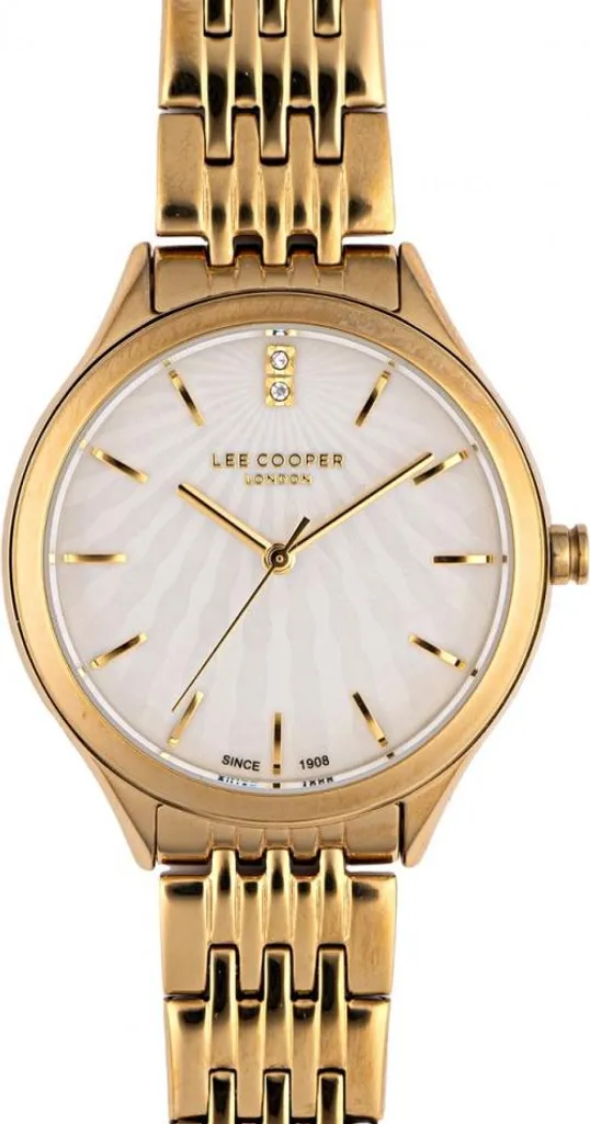Montre Bracelet Dorée pour Femme Lee Cooper - Bijou de Mode Élégant